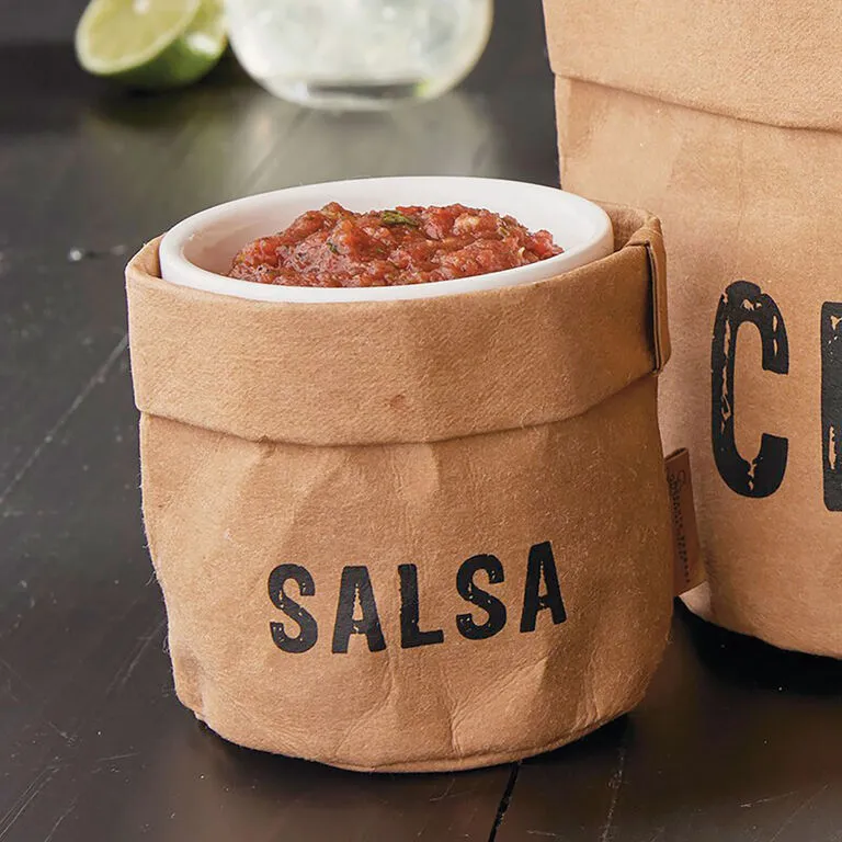 Salsa Ceramic Dish And Washable Paper Holder 2 Salsa Ceramic Dish And Washable Paper Holder - Image 2