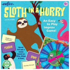 Eeboo Sloth In A Hurry Game
