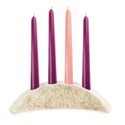 Small Nativity Advent Candle Holder -Hallmark Shop Small Advent Candle Holder 2020220505 03