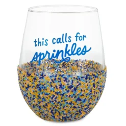 Hallmark Sprinkle Dip Wine Glass, 16 Oz.