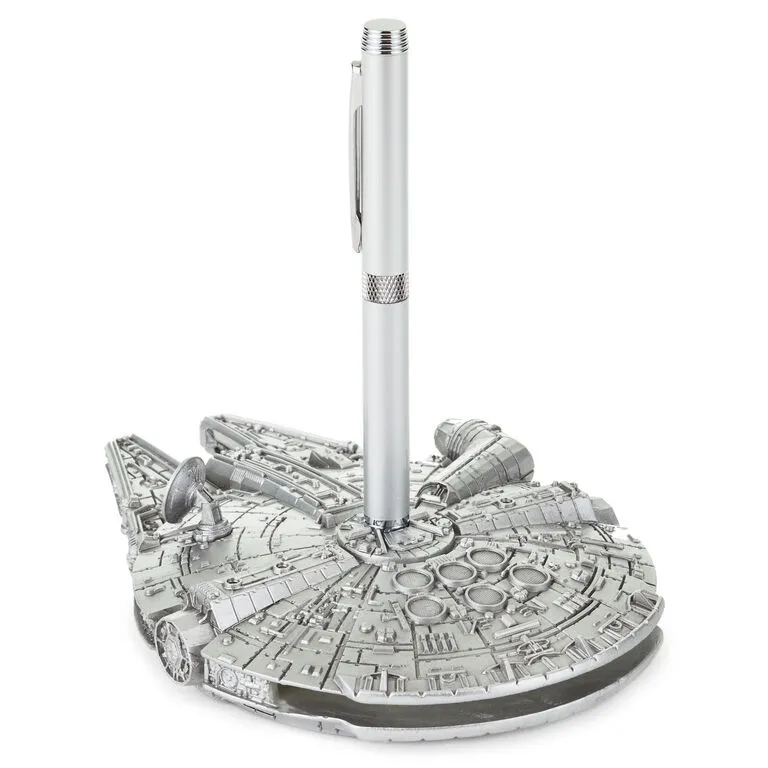 Hallmark Star Wars™ Millennium Falcon™ Desk Accessory With Pen 2 Hallmark Star Wars™ Millennium Falcon™ Desk Accessory With Pen - Image 2