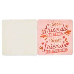Hallmark Stop And Smell The Rosé: 20 Coasters Celebrating Friends (And Wine) Book 7 Hallmark Stop And Smell The Rosé: 20 Coasters Celebrating Friends (And Wine) Book -Hallmark Shop Stop and Smell the Ros Book With Coasters 1BOK1574 04