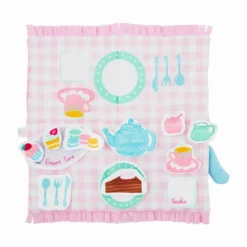 Mud Pie Tea Party Cloth Book 3 Mud Pie Tea Party Cloth Book -Hallmark Shop Tea Party Cloth Childrens Book 11480045 02