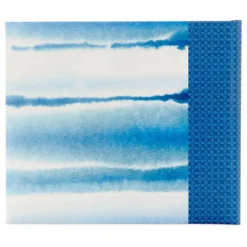 Hallmark Blue Shibori Print Guest Book 7 Hallmark Blue Shibori Print Guest Book -Hallmark Shop Tie Dye Blue Guest Book 1EDY3150 04