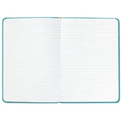 Hallmark Turquoise Faux Leather Notebook With Pen -Hallmark Shop Turquoise Faux Leather Notebook With Pen 1HWJ7041 04