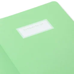 Hallmark Turquoise Faux Leather Notebook With Pen -Hallmark Shop Turquoise Faux Leather Notebook With Pen 1HWJ7041 06
