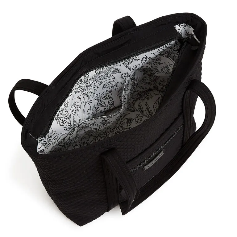 Vera Bradley Small Vera Tote Bag In Classic Black 3 Vera Bradley Small Vera Tote Bag In Classic Black - Image 3