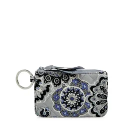Vera Bradley Zip ID Case In Tranquil Medallion