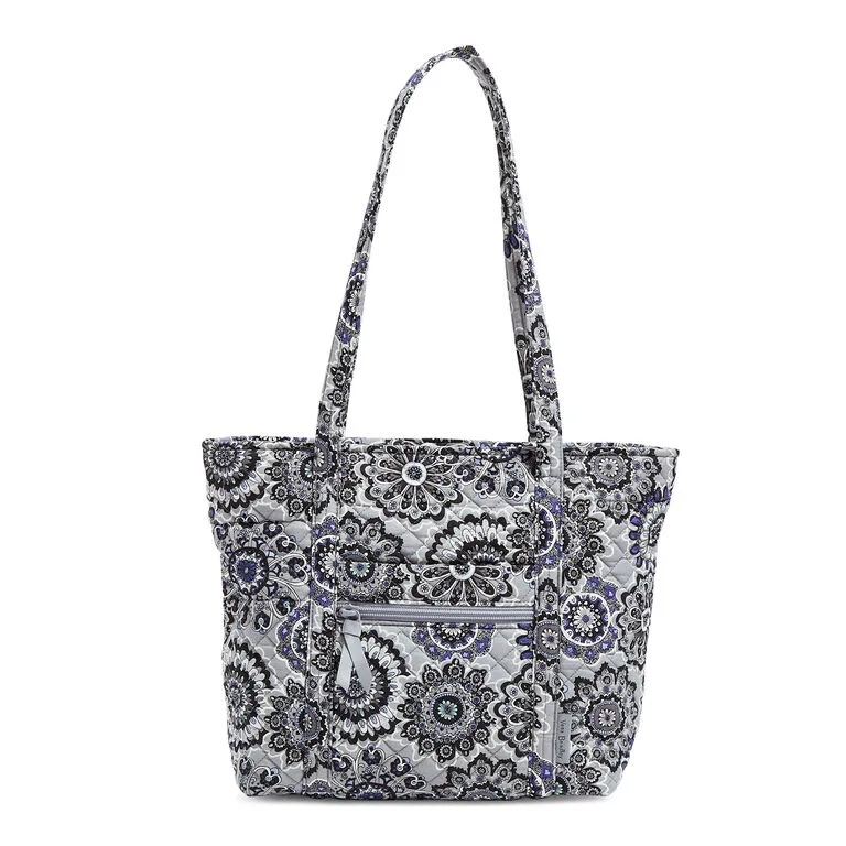Vera Bradley Small Vera Tote In Tranquil Medallion 1 Vera Bradley Small Vera Tote In Tranquil Medallion