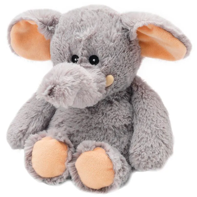 Warmies Heatable Scented Elephant Stuffed Animal, 13" 1 Warmies Heatable Scented Elephant Stuffed Animal, 13"