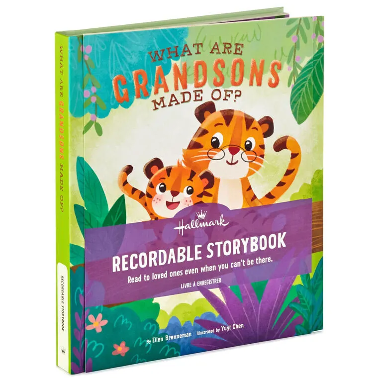 Hallmark What Are Grandsons Made Of? Recordable Storybook 5 Hallmark What Are Grandsons Made Of? Recordable Storybook - Image 5