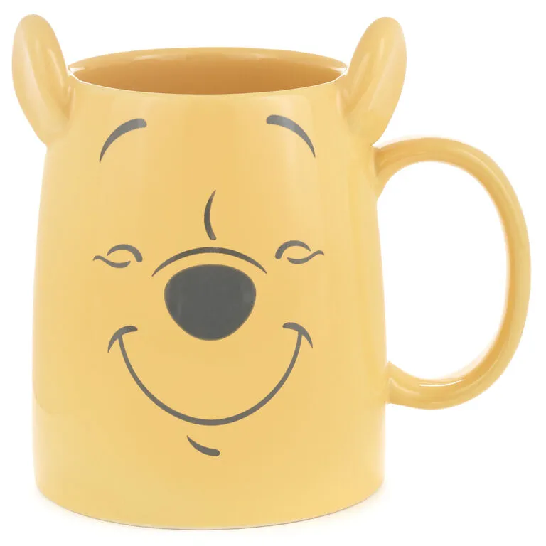Hallmark Disney Winnie The Pooh Dimensional Pooh Bear Mug, 17 Oz. 1 Hallmark Disney Winnie The Pooh Dimensional Pooh Bear Mug, 17 Oz.