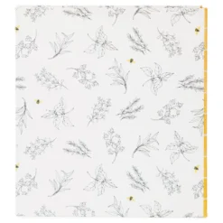 Hallmark Yellow Honeycomb Recipe Organizer Book -Hallmark Shop Yellow Honeycomb Recipe Organizer Book 1TOG1031 04