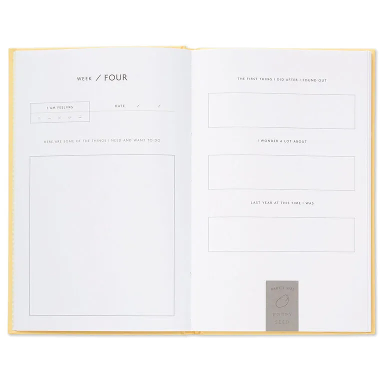 Hallmark While I Was Waiting Prompted Pregnancy Journal 5 Hallmark While I Was Waiting Prompted Pregnancy Journal - Image 5