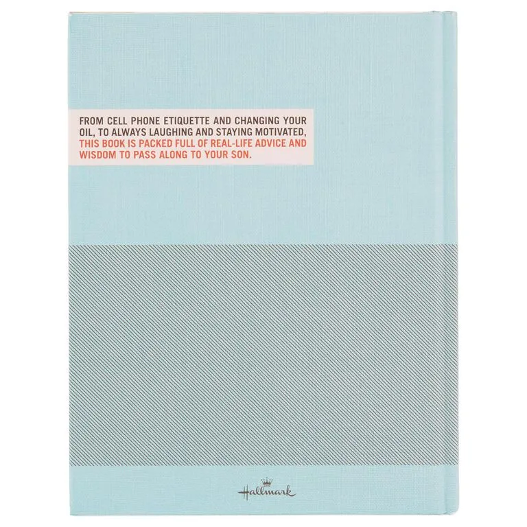 Hallmark Advice For My Son Gift Book 2 Hallmark Advice For My Son Gift Book - Image 2