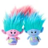 Hallmark Itty Bittys® DreamWorks Animation Trolls World Tour Satin And Chenille Plush, Set Of 2