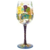 Enesco Lolita® Happy Retirement Handpainted Wine Glass, 15 Oz.