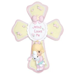 Precious Moments® Jesus Loves Me Cross For Girl