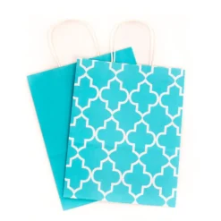 Hallmark 12.5" 12-Pack Assorted Kraft Paper Gift Bags 13 Hallmark 12.5" 12-Pack Assorted Kraft Paper Gift Bags -Hallmark Shop 12.5 Prints and Solids 12Pack Assorted Gift Bags 5EGB6049 05