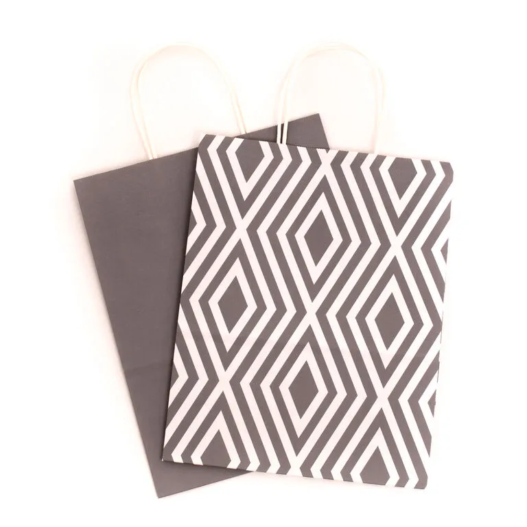 Hallmark 12.5" 12-Pack Assorted Kraft Paper Gift Bags 9 Hallmark 12.5" 12-Pack Assorted Kraft Paper Gift Bags - Image 9