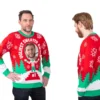 3D Mirror Ugliest Sweater Award Sweater
