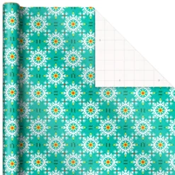 Hallmark Festive And Fun 3-Pack Multicolored Wrapping Paper, 120 Sq. Ft. 11 Hallmark Festive And Fun 3-Pack Multicolored Wrapping Paper, 120 Sq. Ft. -Hallmark Shop 3Pack Festive and Fun Holiday Wrapping Paper 5JXW1082 06