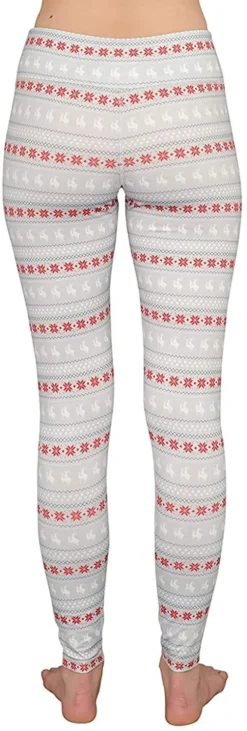 Humping Reindeer Snowflakes Women's Gray Christmas Leggings -Hallmark Shop 71Pw7f4tdFL. AC UL1500
