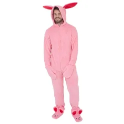 A Christmas Story Bunny Union Suit Pajamas
