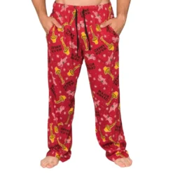 A Christmas Story Major Award With Leg Lamp Red Lounge Pants