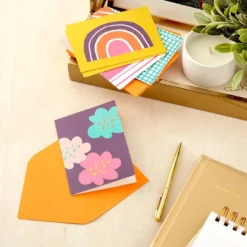 Hallmark Abstract Doodles And Dots Boxed Blank Note Cards, Pack Of 48 11 Hallmark Abstract Doodles And Dots Boxed Blank Note Cards, Pack Of 48 -Hallmark Shop Abstract Doodles and Dots Boxed Blank Note Cards 5STZ1092 06