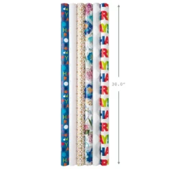 Hallmark All Occasions Wrapping Paper Rolls, 6 Pack 11 Hallmark All Occasions Wrapping Paper Rolls, 6 Pack -Hallmark Shop All Occasions Wrapping Paper Rolls 6 Pack 5JXW1745 03