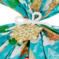 Hallmark Snowmen On Blue And Snowflakes On Red 2-Pack Giant Plastic Christmas Gift Bags 10 Hallmark Snowmen On Blue And Snowflakes On Red 2-Pack Giant Plastic Christmas Gift Bags -Hallmark Shop Assorted Giant Plastic Christmas Gift Bags 5XGB1452 04