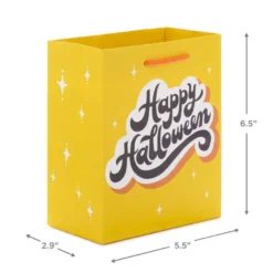 Hallmark 6.5" Assorted 8-Pack Happy Halloween Small Gift Bags -Hallmark Shop Assorted Happy Halloween Small Gift Bags 5HGB1879 03