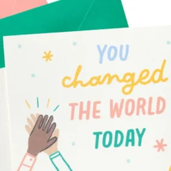 Hallmark Little World Changers™ Assorted Blank Note Cards In Caddy, Pack Of 24 11 Hallmark Little World Changers™ Assorted Blank Note Cards In Caddy, Pack Of 24 -Hallmark Shop Assorted Kids Blank Note Cards in Caddy 3SOM1188 05