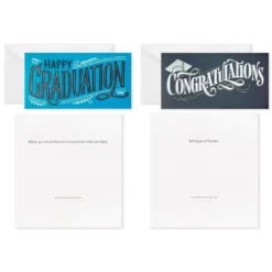 Hallmark Sophisticated Assorted Money Holder Graduation Cards, Pack Of 36 11 Hallmark Sophisticated Assorted Money Holder Graduation Cards, Pack Of 36 -Hallmark Shop Blue Black Money Holder Graduation Cards Assortment 5GEY1002 03