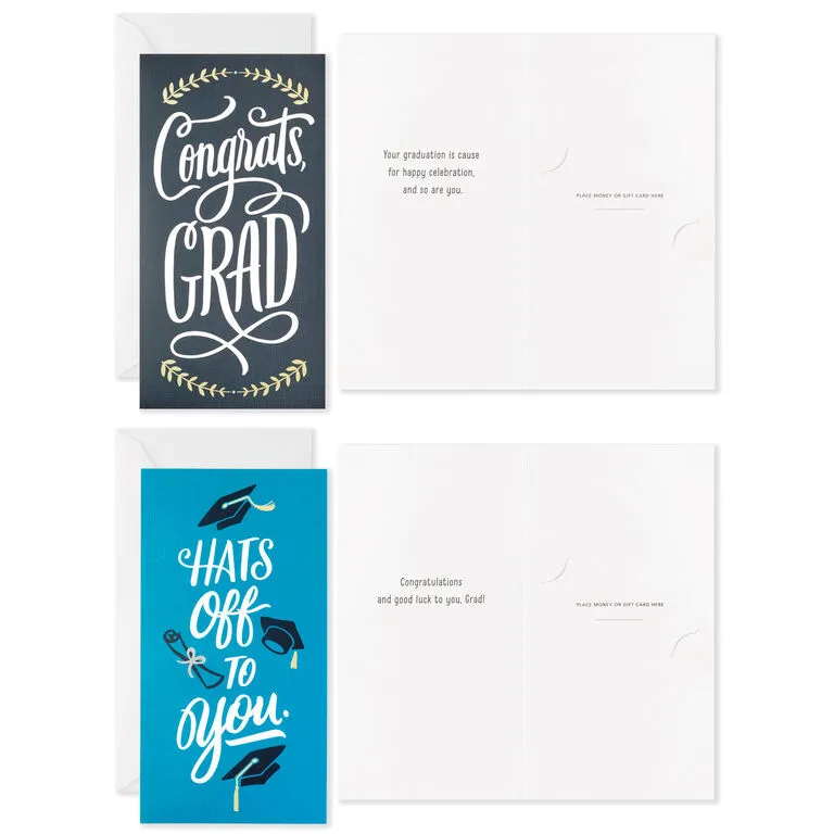 Hallmark Sophisticated Assorted Money Holder Graduation Cards, Pack Of 36 5 Hallmark Sophisticated Assorted Money Holder Graduation Cards, Pack Of 36 - Image 5
