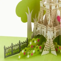 Hallmark Bonjour Eiffel Tower 3D Pop-Up Hello Card 13 Hallmark Bonjour Eiffel Tower 3D Pop-Up Hello Card -Hallmark Shop Bonjour Eiffel Tower 3D PopUp Hello Card 1299LAD9664 04