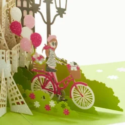 Hallmark Bonjour Eiffel Tower 3D Pop-Up Hello Card 14 Hallmark Bonjour Eiffel Tower 3D Pop-Up Hello Card -Hallmark Shop Bonjour Eiffel Tower 3D PopUp Hello Card 1299LAD9664 05