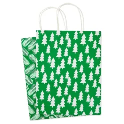 Hallmark 13" Bright Fun 12-Pack Assorted Christmas Gift Bags -Hallmark Shop Bright Fun 12 Assorted Large Christmas Gift Bags 5XGB2812 09