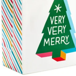 Hallmark Bright Wishes 8-Pack Christmas Gift Bags, Assorted Sizes And Designs -Hallmark Shop Bright Wishes Assortment Christmas Gift Bags 5XGB1447 05