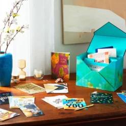 Hallmark Assorted Mahogany All-Occasion Greeting Cards In Green Watercolor Organizer, Box Of 24 11 Hallmark Assorted Mahogany All-Occasion Greeting Cards In Green Watercolor Organizer, Box Of 24 -Hallmark Shop Bulk Pack Assorted Mahogany Cards in Storage Box 5EBN1044 06