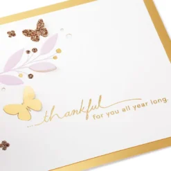 Hallmark Butterfly Bouquet Thankful For You 3D Pop-Up Thinking Of You Card -Hallmark Shop Butterfly Flowers 3D PopUp Thinking of You Card 1299LAD9643 03