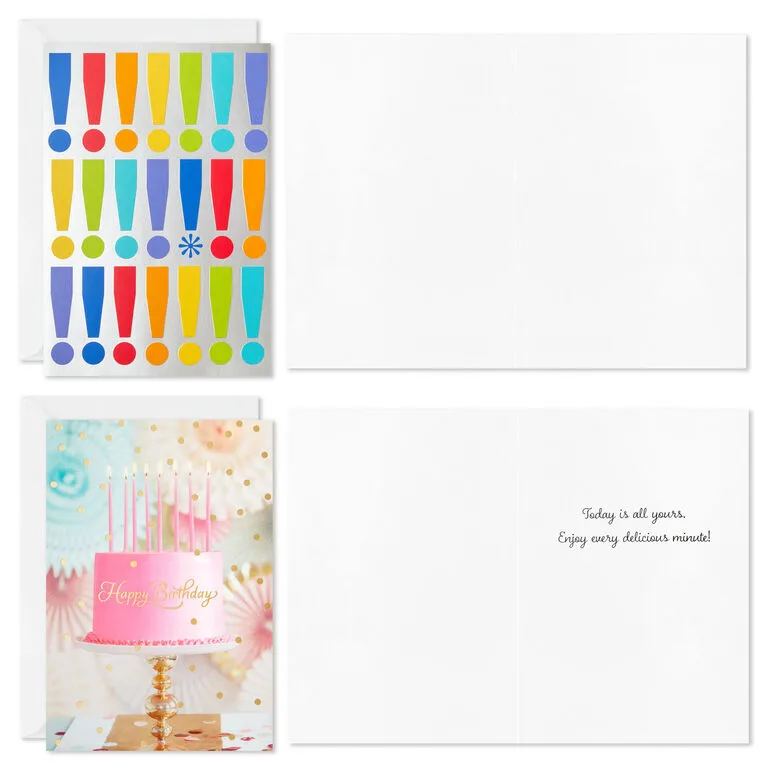Hallmark Colorful Classic Boxed All-Occasion Cards Assortment, Pack Of 12 4 Hallmark Colorful Classic Boxed All-Occasion Cards Assortment, Pack Of 12 - Image 4