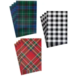 Hallmark Checks And Plaids 12-Pack Designed Shirt Boxes -Hallmark Shop Checks and Plaids 12Pack Designed Shirt Boxes 5XBC1124 05
