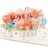 Hallmark Love You Always 3D Pop-Up Love Card