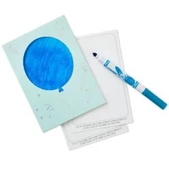 Hallmark Crayola® Kids Card Kit With Markers In Caddy, Pack Of 8 14 Hallmark Crayola® Kids Card Kit With Markers In Caddy, Pack Of 8 -Hallmark Shop Crayola Kids Card Making Kit Caddy With Markers 1SOM3883 06