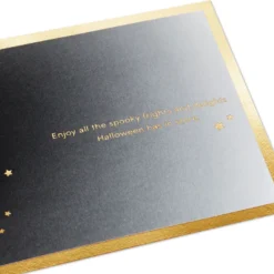 Hallmark Crescent Moon 3-D Pop-Up Halloween Card -Hallmark Shop Crescent Moon and Bats 3D PopUp Halloween Card 1299IEH3001 03