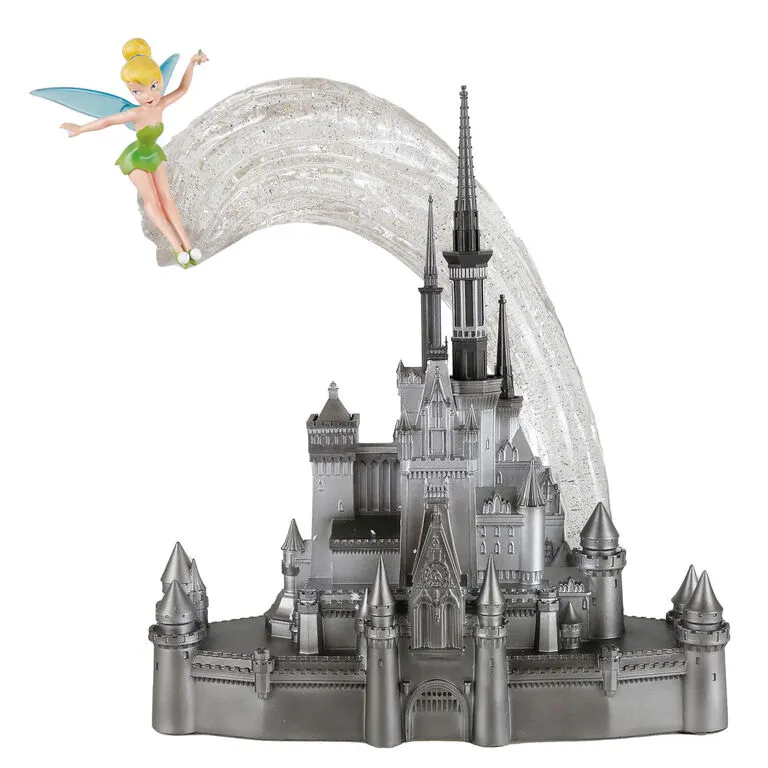 Enesco Disney 100 Years Of Wonder Castle With Tinker Bell Figurine, 14" 1 Enesco Disney 100 Years Of Wonder Castle With Tinker Bell Figurine, 14"