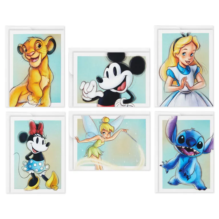 Hallmark Disney 100th Anniversary Boxed Blank Note Cards Assortment, Pack Of 24 2 Hallmark Disney 100th Anniversary Boxed Blank Note Cards Assortment, Pack Of 24 - Image 2