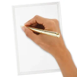 Hallmark Double Silver Border Stationery Set, Box Of 20 -Hallmark Shop Double Silver Border Stationery Set 1499STN1134 04